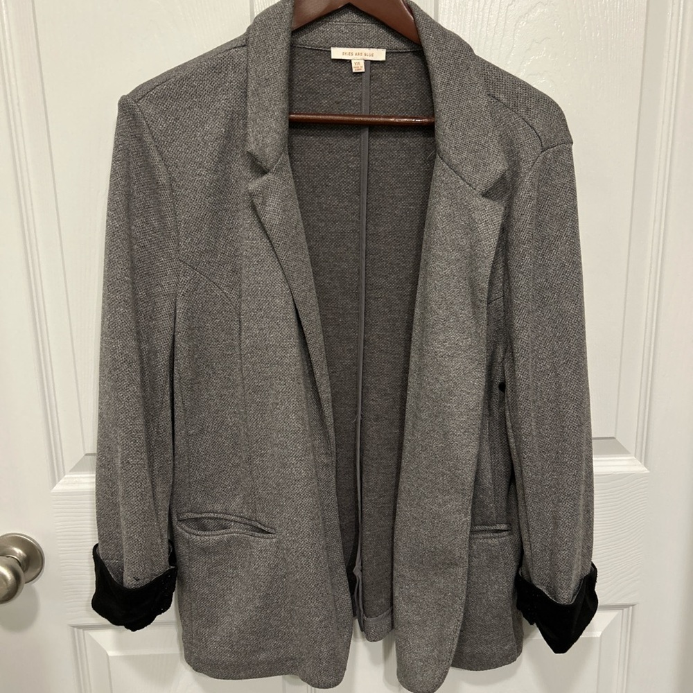 Skies Are Blue Asa Knit Blazer